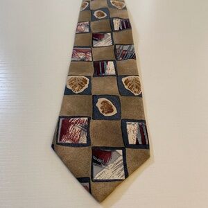 Nino Foriero Y2K Vintage Silk Tie Made in Canada